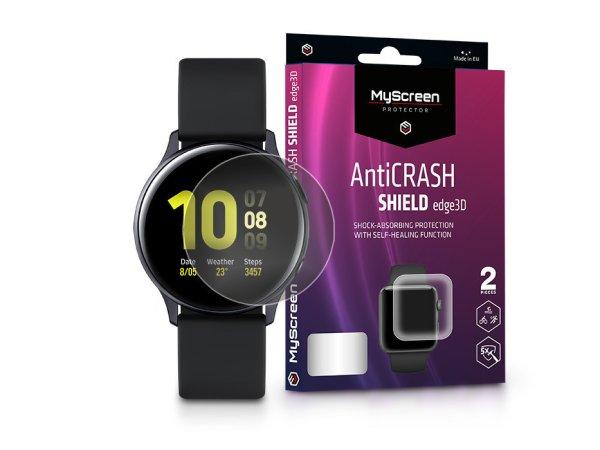 Samsung Galaxy Watch Active 2 (44 mm) ütésálló képernyővédő fólia -
MyScreen Protector AntiCrash Shield Edge3D - 2 db/csomag - átlátszó