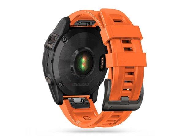 Garmin Fenix 5 / 6 / 6 Pro / 7 szilikon sport óraszíj - Tech-Protect IconBand
- narancs