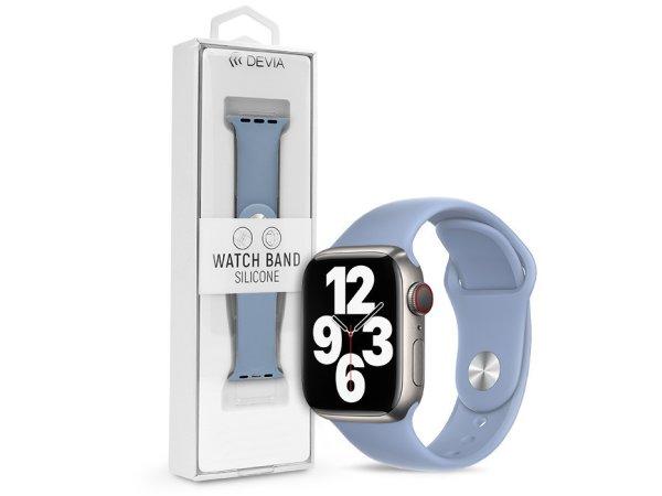 Apple Watch szilikon sport szíj - Devia Silicone Deluxe Series Sport Watch Band
- 38/40/41 mm - kék