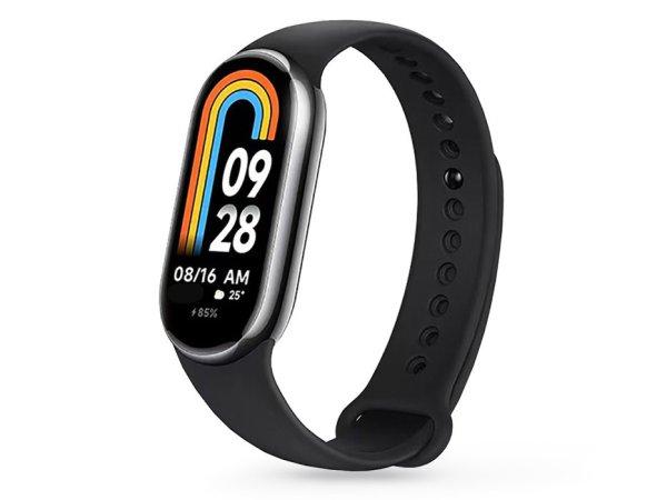 Tech-Protect IconBand - Xiaomi Smart Band 8 / 9 / NFC szilikon szíj - fekete