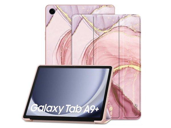 Samsung X210/X215/X216 Galaxy Tab A9+ 11.0 tablet tok (Smart Case) on/off
funkcióval - Tech-Protect - marble (ECO csomagolás)