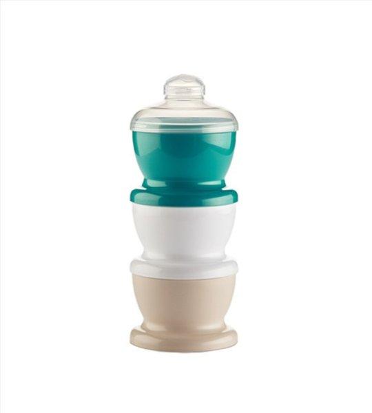 ThermoBaby anyatej- és bébiétel-tároló dobozok - 3 db - Emerald Green