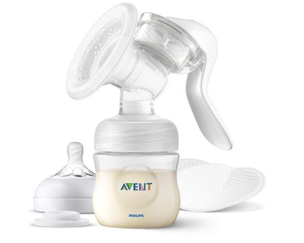 Philips Avent Natural kézi mellszívó - cumisüveggel