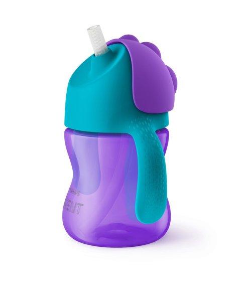 Philips Avent Bendy szívószálas itatópohár (200ml) - 9 h+ - Lila