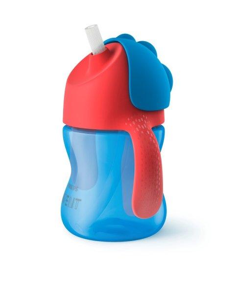 Philips Avent Bendy szívószálas itatópohár (200ml) - 9 h+ - Kék