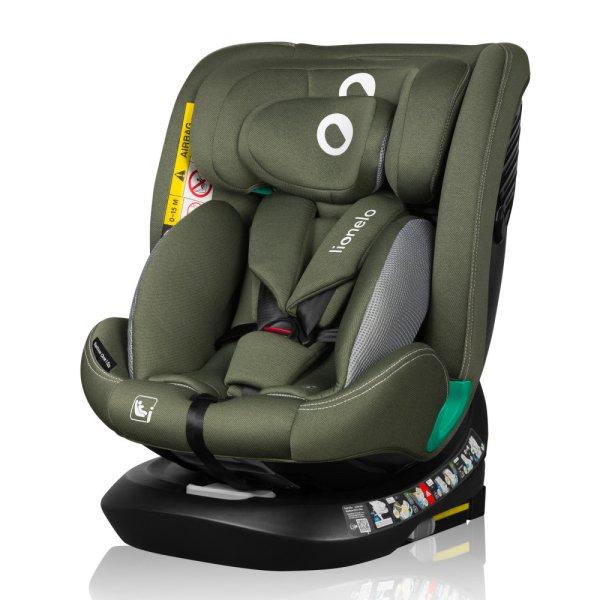 Lionelo Bastiaan One I-Size 360°-ban forgatható ISOFIX gyermekülés (40-150
cm) - Green Olive