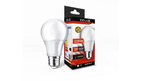 Zelux Led Globe 14W E27 3000K Gömb Izzó