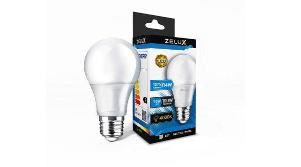 Zelux Led Globe 14W E27 4000K Gömb Izzó