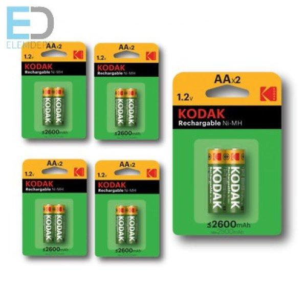 KODAK accu AA 2600 mAh B2 Ni-MH KAAHR-2 Ready to use