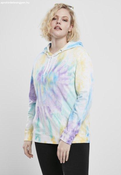 Urban Classics Ladies Tie Dye Hoody pastel