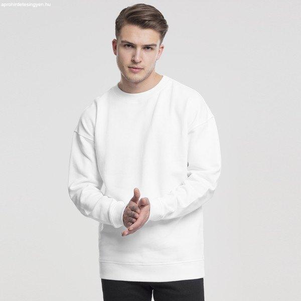 Férfi pulóver Urban Classics Sweat Crewneck white