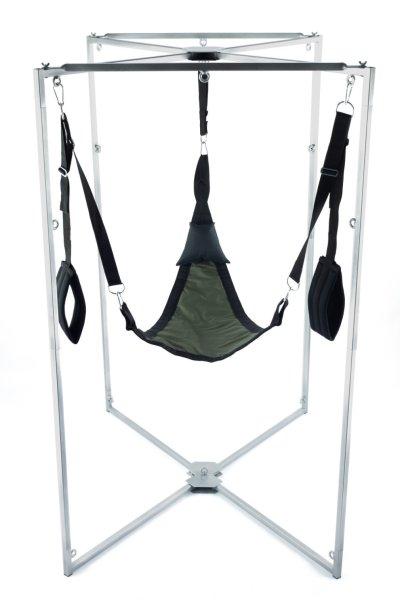 Kit Sling Tissu háromszög Keki-Noir Armature Grise