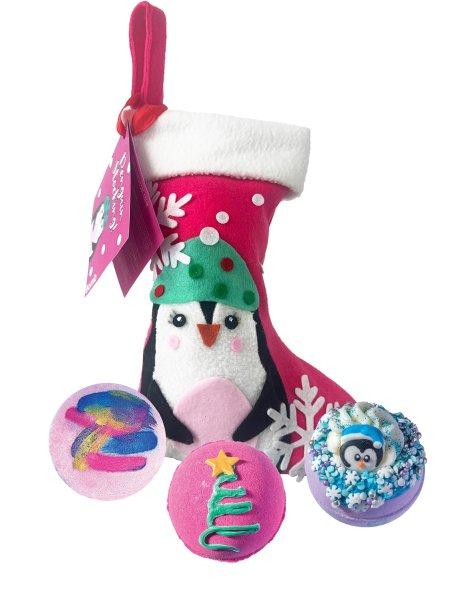 Bomb Cosmetics Ajándékcsomag Penguin Stocking