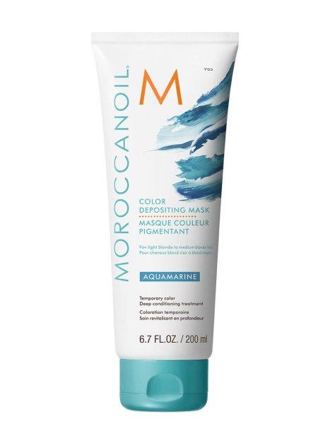 Moroccanoil Tonizáló hajápoló maszka Aquamarine (Color
Depositing Mask) 200 ml