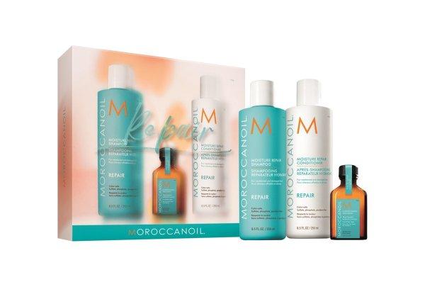 Moroccanoil Ajándékkészlet gyenge és sérült hajra
Repair Spring Kit