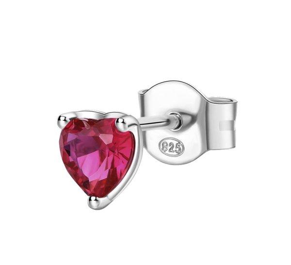 Brosway Ezüst karika single fülbevaló Szív Fancy Passion
Ruby FPR91 - 1 db