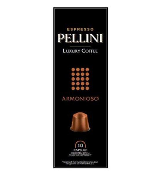 Kávékapszula, Nespresso® kompatibilis, 10 db, PELLINI, "Armonioso"