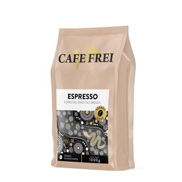 Kávé, pörkölt, szemes, 1000 g, CAFE FREI "Espresso Especialidade do
Brasil", pekándiós