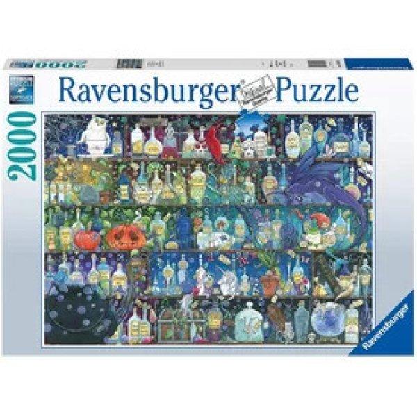 Ravensburger Puzzle 2000 db A méregkeverő szekrény