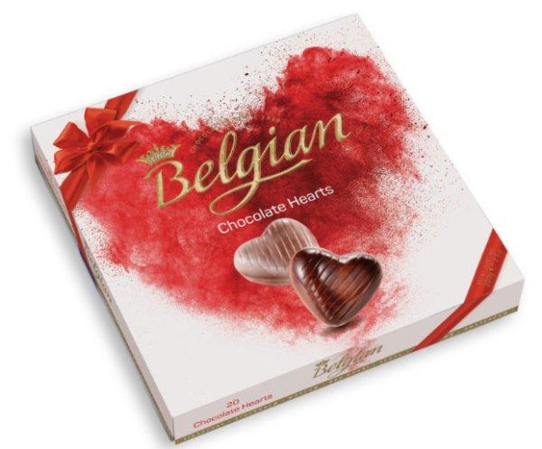 Belgian Hearts Hazelnut desszert 200g