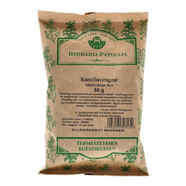 HERBÁRIA KAMILLAVIRÁGZAT TEA 50 G