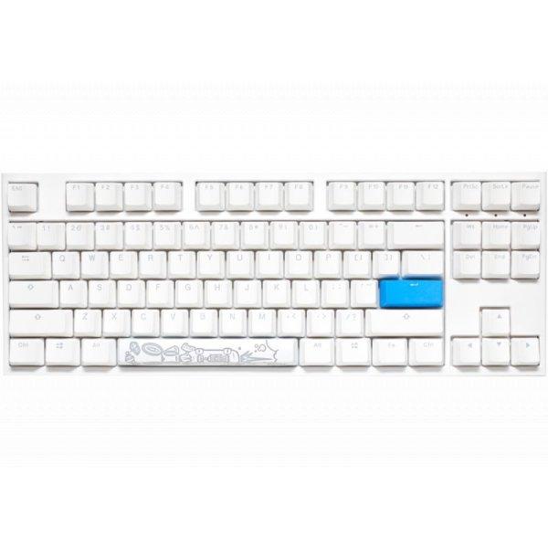 Ducky Channel Ducky One 2 RGB TKL MX Red Switch RGB keyboard White Cherry HU