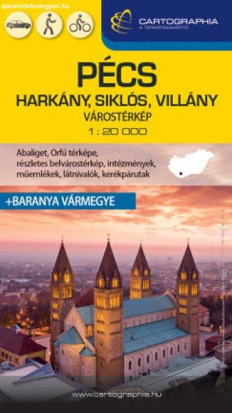 Pécs, Harkány, Siklós, Villány várostérkép