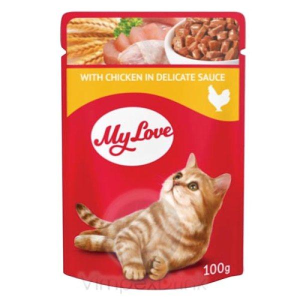 My Love alut.macskáknak Csirkehús 100g