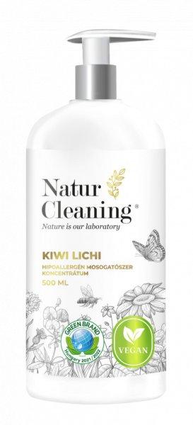 NaturCleaning Hipoallergén Mosogatószer – Kiwi-Lichi Illattal 500ml 