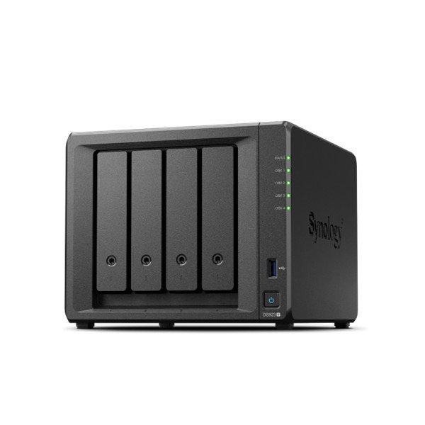 SYNOLOGY NAS 4 Fiókos DS923+ 2x8TB HDD-vel, AMD Ryzen R1600 2x2,6GHz, 4GB DDR4
ECC, 2x1GbE, 2xUSB3.2