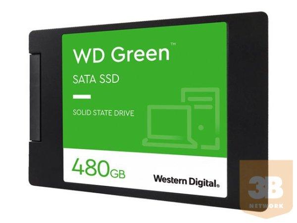 WD Green SATA 480GB Internal SSD Solid State Drive - SATA 6Gb/s 2.5inch -
WDS480G3G0A