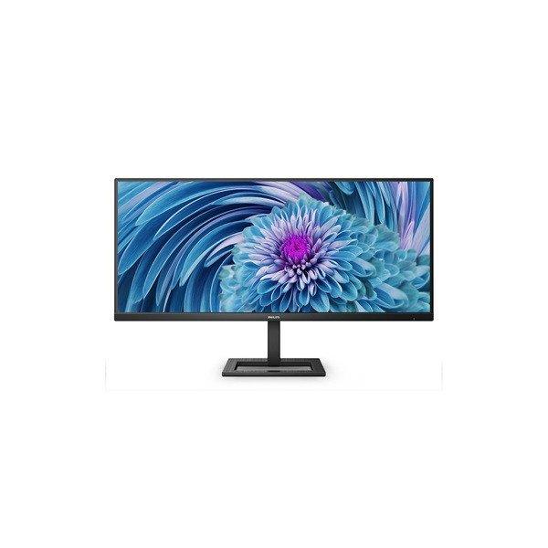 PHILIPS monitor 34" 346E2LAE 3440x1440, 21:9, 300cd/m2, 4ms,
HDMI/4xUSB/USB-C, hangszóró, áll. magasság