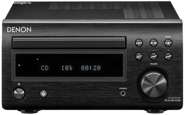 DENON Sztereó CD/rádióerősítő RCDM41DABBKEK