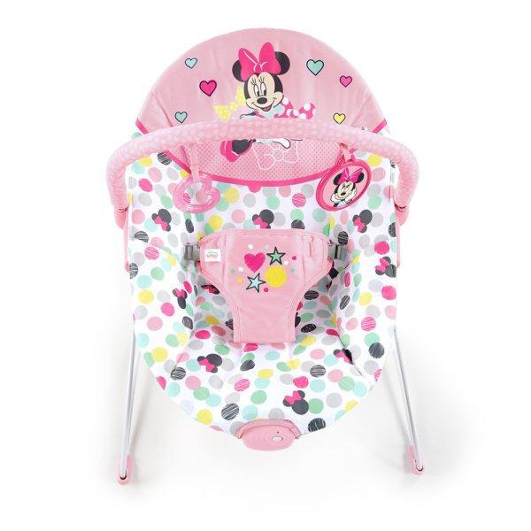 DISNEY BABY Rezgő pihenőszék Minnie Mouse Spotty Dotty 0hó+, 9 kg-ig