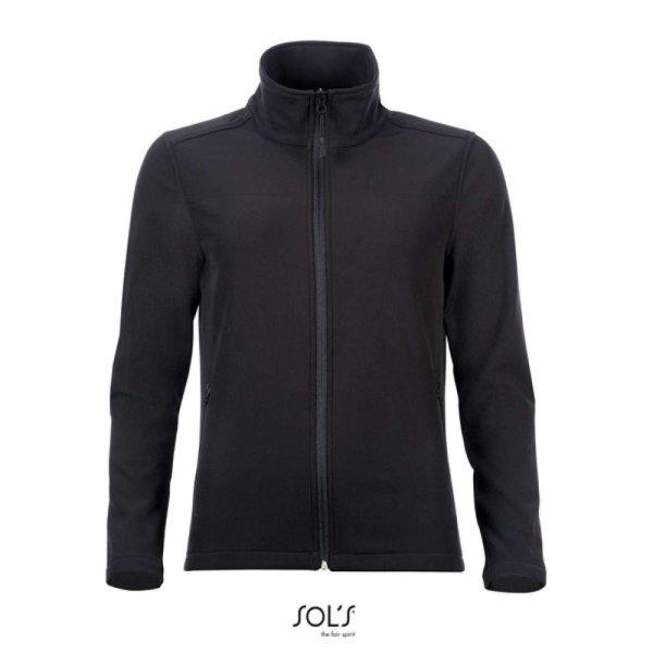 Női RACE softshell dzseki, SOL'S SO01194, Black-XL