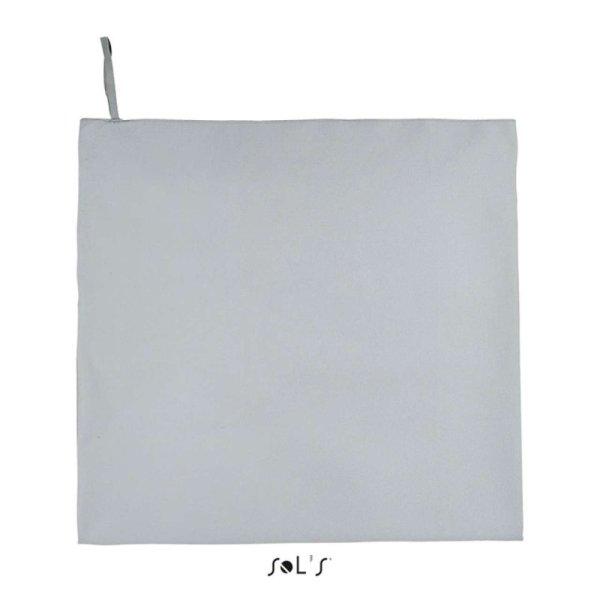 Uniszex mikroszálas fürdőlepedő, SOL'S SO02936, Pure Grey-100X150