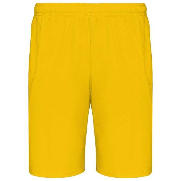 PA101 könnyű férfi sport rövidnadrág Proact, Sporty Yellow-XL