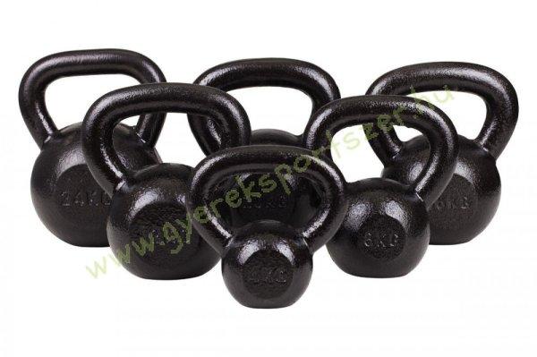 Füles súlyzó - Kettlebell, fém 16 kg PRO-SPORT