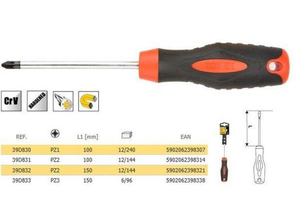 CSAVARHÚZÓ TOPEX 39D833 PZ3X150 MM Kifutó termék!