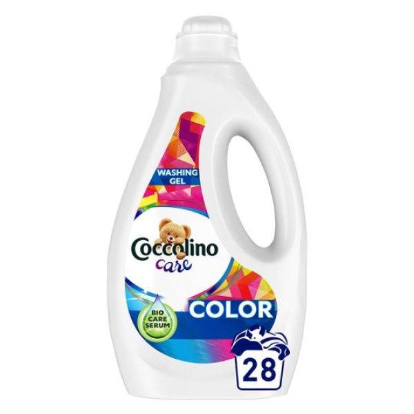 Coccolino Care folyékony mosószer 28 mosás, 1,12L színes ruhákhoz Color