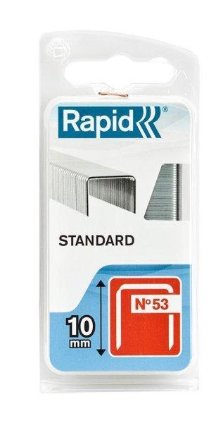 Clip RAPID 53 STANDARD, 10 mm, 1080 db,tűzőgép kapocs