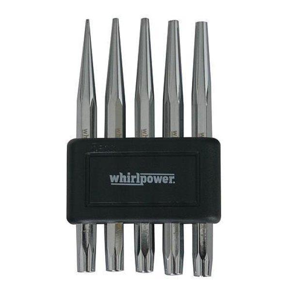 Lyukasztó,pontozó készlet whirlpower® 138-0205, 5 db