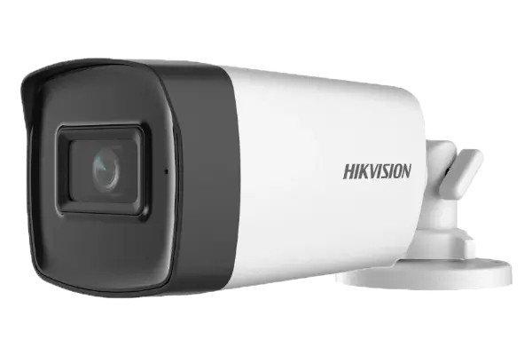 Hikvision DS-2CE17H0T-IT5F(3.6mm) 5MP kültéri biztonsági kamera 80 méter
éjjellátás