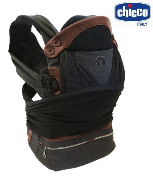 Chicco Boppy Adjust ComfyFit hordozókendő 0h + Charcoal