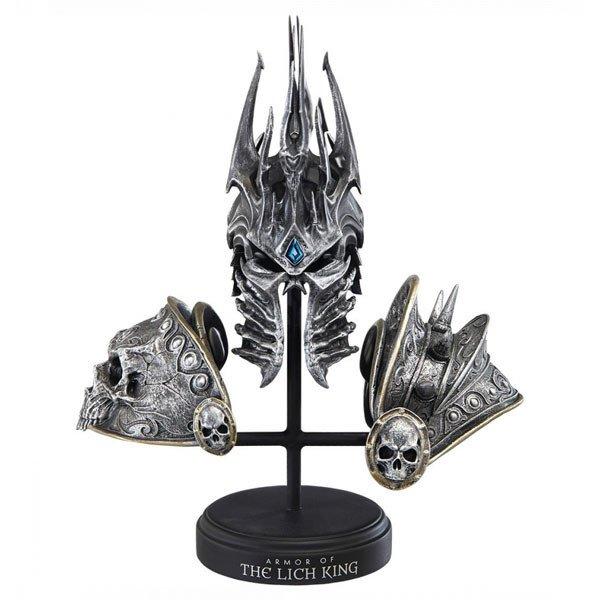 Replika sisak és vállvédők Lich King (World of Warcraft)