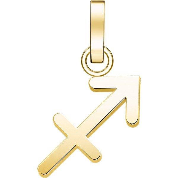 Rosefield Aranyozott medál Nyilas The Pendant PE-Gold-Sagittarius-S