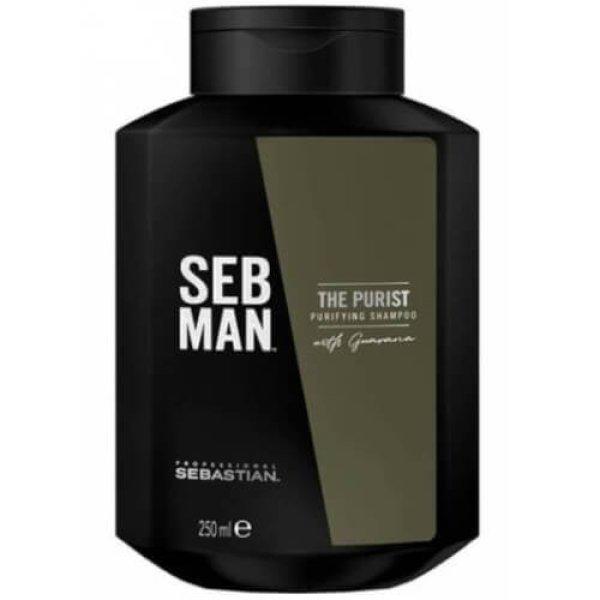 Sebastian Professional Korpásodás elleni tisztító sampon
férfiaknak SEB MAN The Purist (Purifying Shampoo) 250 ml