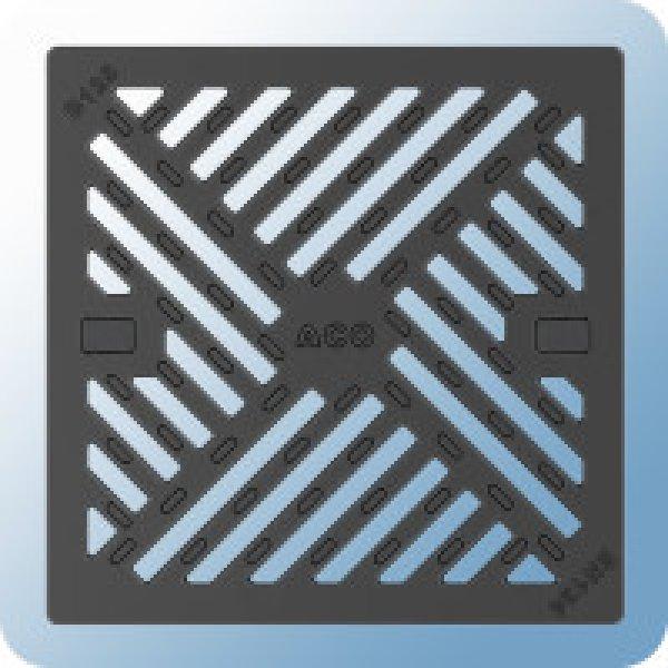 ACO MultiPoint B125 kN terhelési osztályú öntöttvas rács, 30x30cm