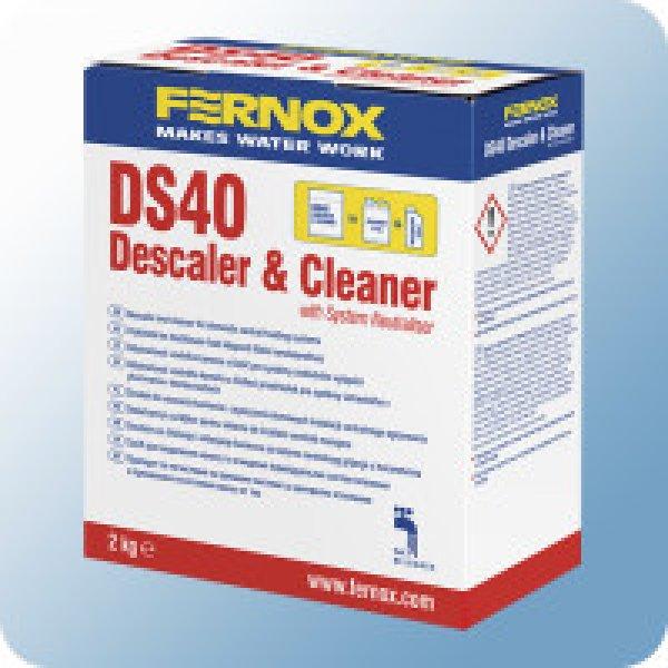 Fernox DS-40 System Cleaner savas tisztítószer fűtésrendszerekhez, 2kg
(58420)