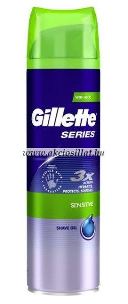 Gillette Series Sensitive borotvagél 200ml